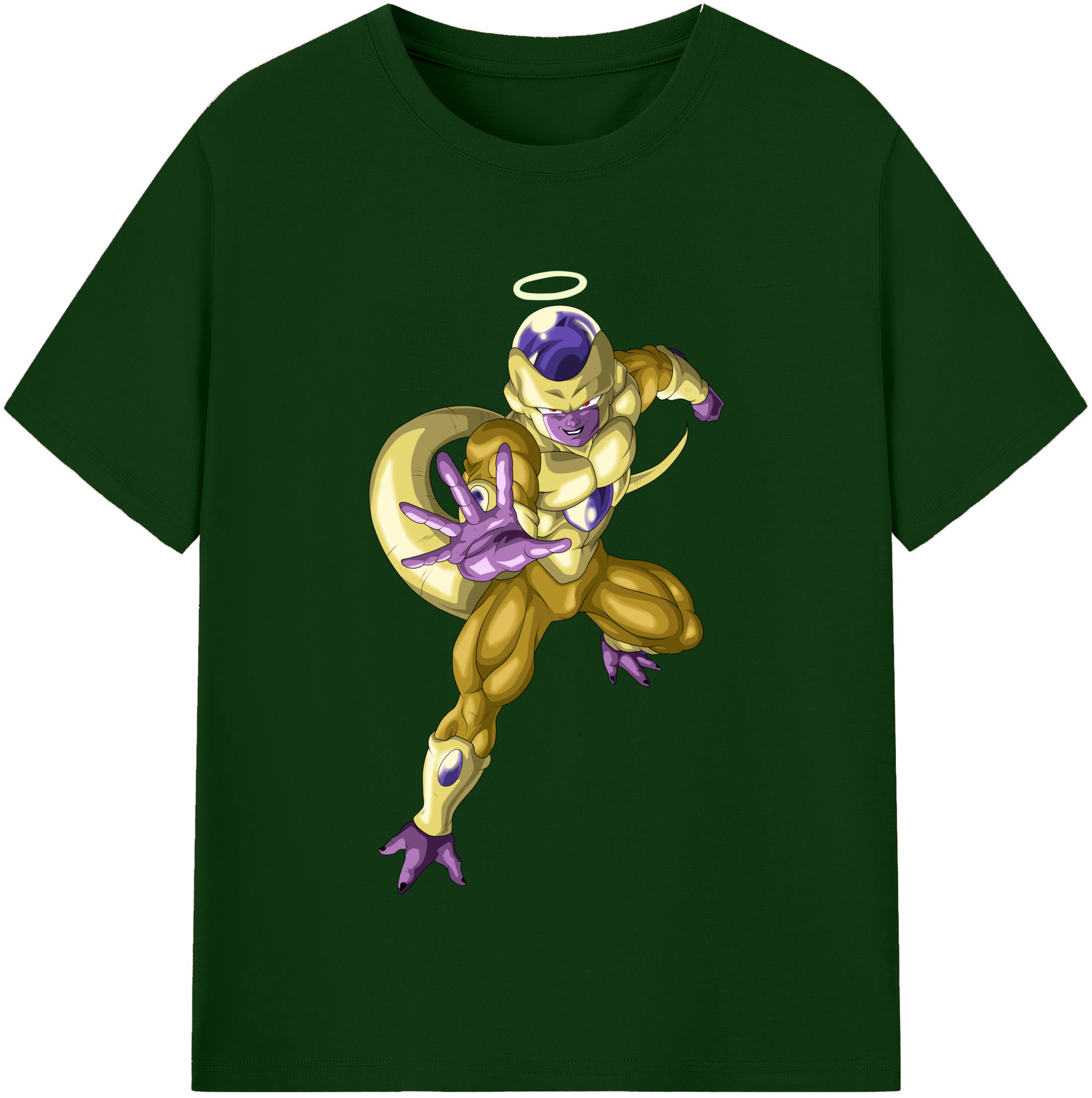 （画像用） ドラゴンボール フリーザ DRAGON BALL Frieza 綿100％半袖Tシャツ（フロントプリント）